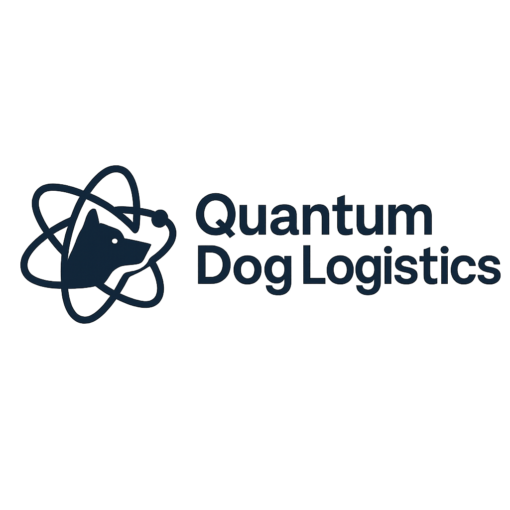 Quantum Dog Logistics Logo